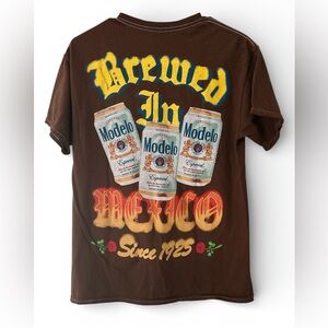🇲🇽 Cerveza Modelo 🇲🇽 Brown T-Shirt Medium